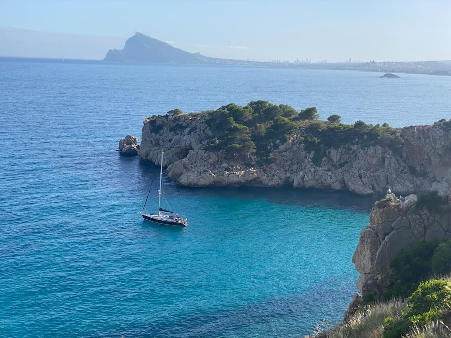 Apartamento Con Vistas Al Mar, Mascarat, Altea Exteriér fotografie